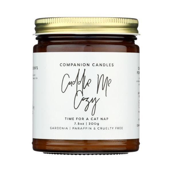 COMPANION CANDLES: Cuddle Me Cozy Candle Jar, 7.5 oz