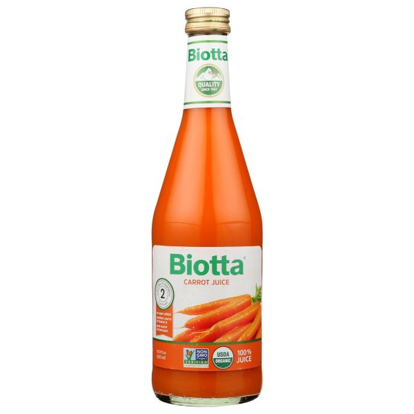 BIOTTA: Carrot Juice, 16.9 oz
