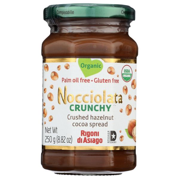 RIGONI DI ASIAGO: Nocciolata Crunchy, 8.82 oz