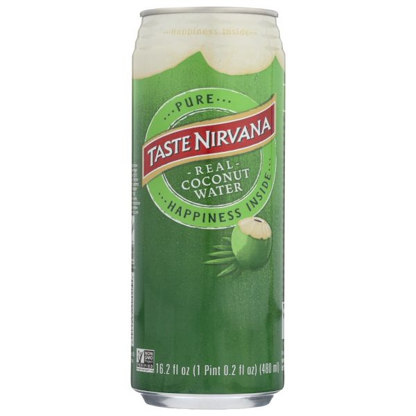 TASTE NIRVANA: Real Coconut Water Tall Can, 16.2 fo