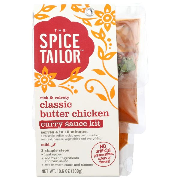SPICE TAILOR: Classic Butter Chicken Sauce Kit, 10.6 oz