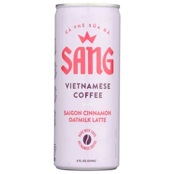 SANG: Saigon Cinnamon Oatmilk Latte Vietnamese Coffee, 8 fo