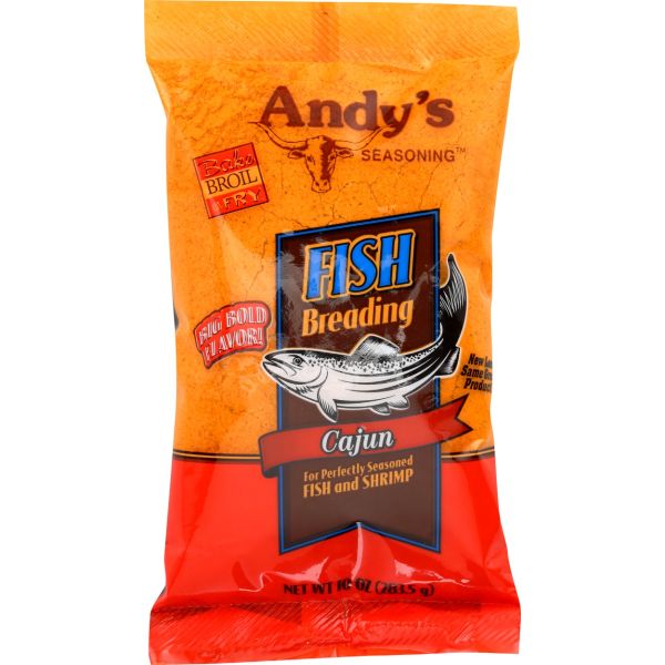 ANDYS: Cajun Fish Breading, 10 oz