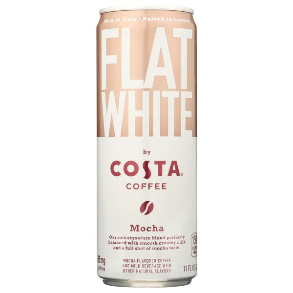 COSTA COFFEE: Flat White Mocha Coffee, 11 fo