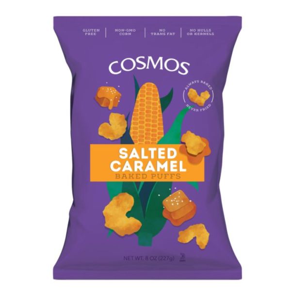 COSMOS CREATIONS: Salted Caramel Puffs, 8 oz