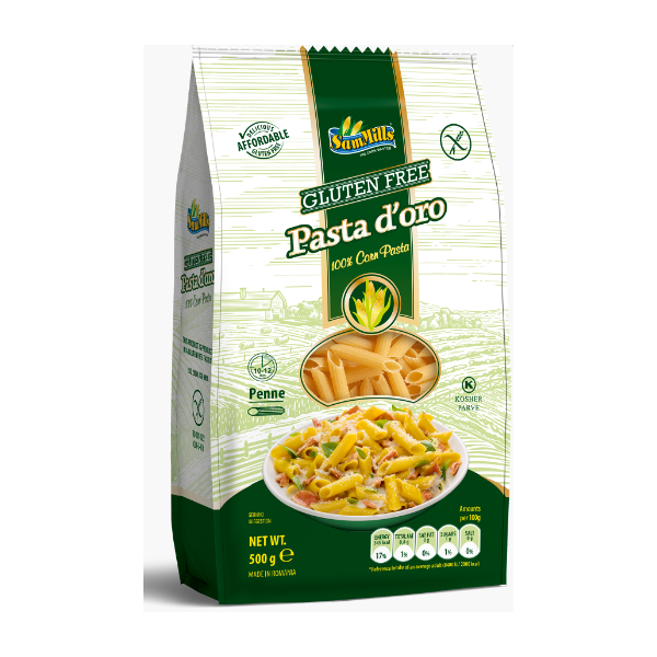 SAM MILLS: Pasta Corn Rice Penne Gluten Free, 12 oz