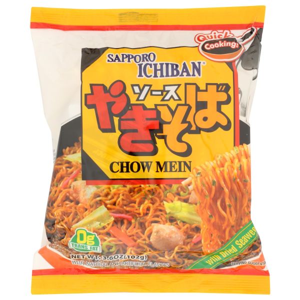 SAPPORO: Ichiban Chow Mein, 3.6 oz
