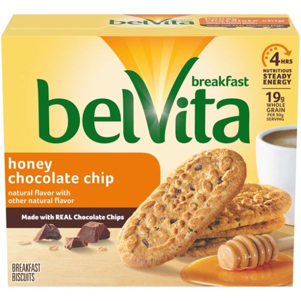 BELVITA: Honey Chocolate Chip Breakfast Biscuits, 8.8 oz