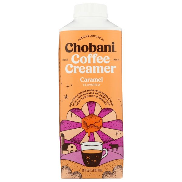 CHOBANI: Caramel Coffee Creamer, 24 oz