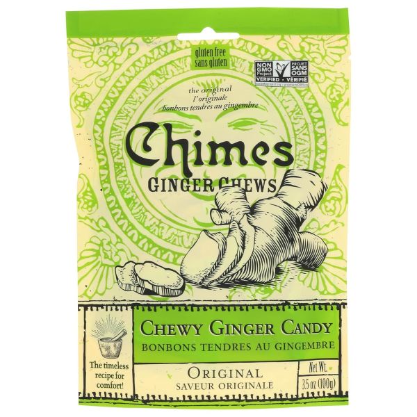 CHIMES: Original Ginger Chews, 3.5 oz
