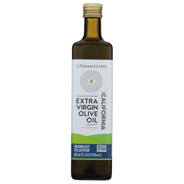 COBRAM ESTATE: California Extra Virgin Olive Oil Robust Flavor, 750 ml
