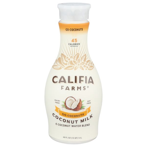 CALIFIA: Go Coconuts Coconutmilk and Coconut Water Blend, 48 fo