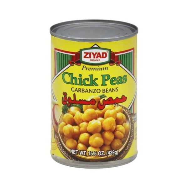 ZIYAD: Chick Peas Garbanzo Beans, 15.5 oz