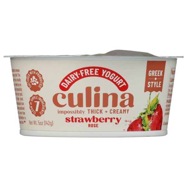 CULINA: Strawberry Rose Yogurt, 5 oz