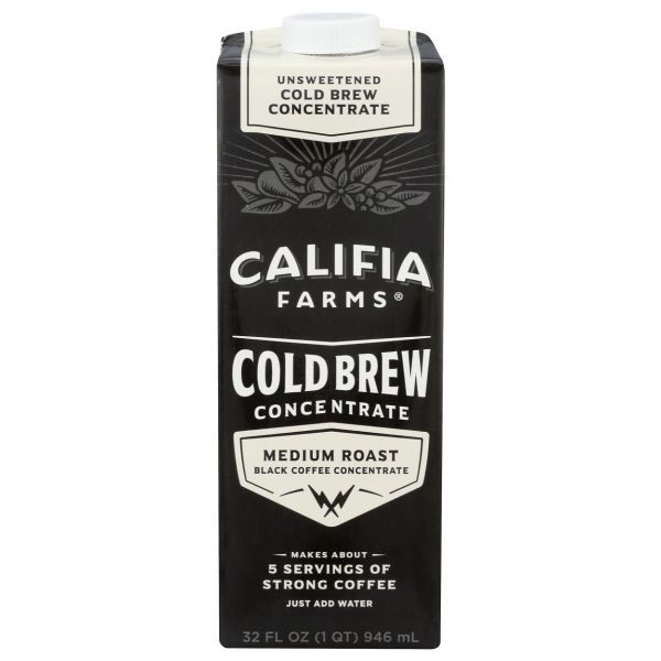 CALIFIA: Concentrated Cold Brew Coffee, 32 oz