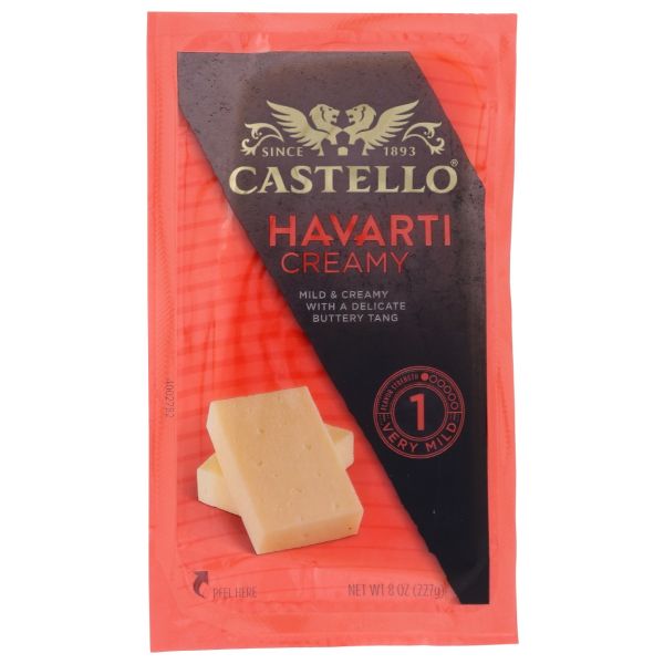 CASTELLO: Havarti Creamy Cheese, 8 oz