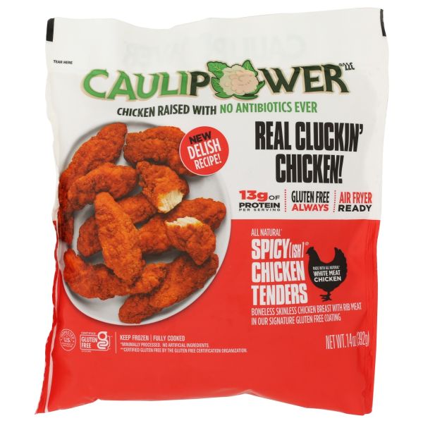 CAULIPOWER: All Natural Spicyish Chicken Tenders, 14 oz