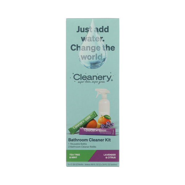 CLEANERY: Bathroom Cleaner Kit, 1 kt