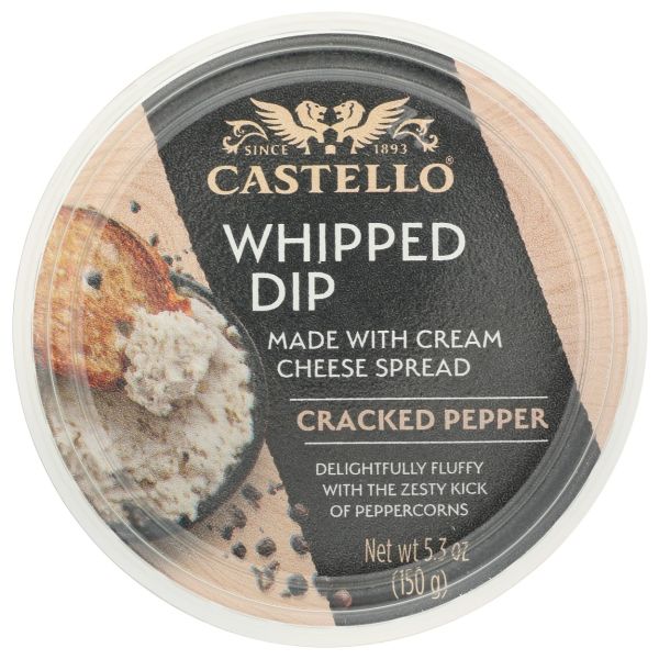 CASTELLO: Cracker Pepper Whipped Cheese Dip, 5.3 oz
