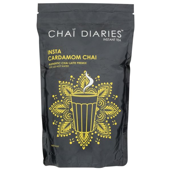 CHAI DIARIES: Insta Cardamom Chai, 14 oz