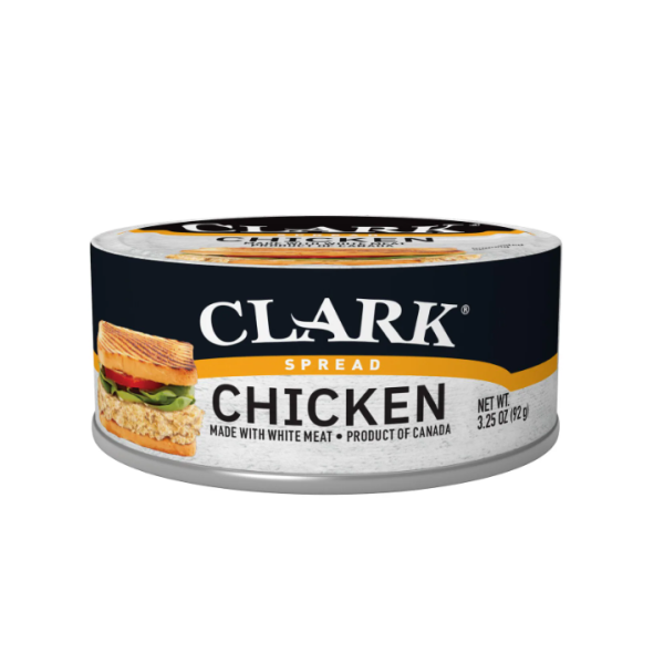 CLARK FOODS: Chicken With White Meat Spread, 3.25 oz