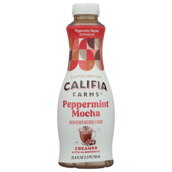 CALIFIA: Peppermint Mocha Creamer, 25.4 oz