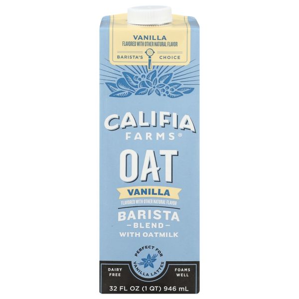 CALIFIA: Vanilla Oat Barista Blend, 32 fo
