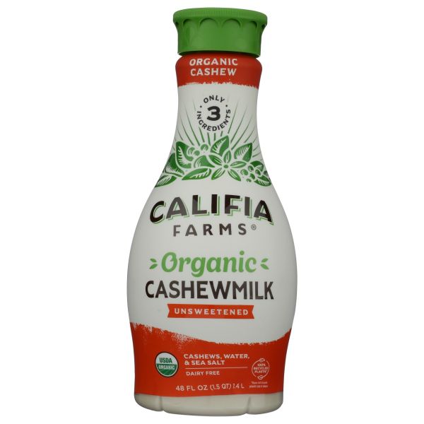 CALIFIA: Organic Cashewmilk, 48 fo