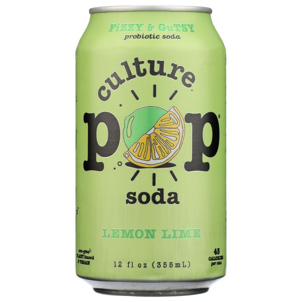CULTURE POP: Lemon Lime Soda, 12 fo