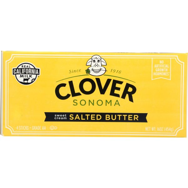 CLOVER SONOMA: Sweet Cream Salted Butter, 1 lb