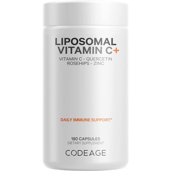 CODEAGE: Vitamin C Plus Liposoml, 180 CP