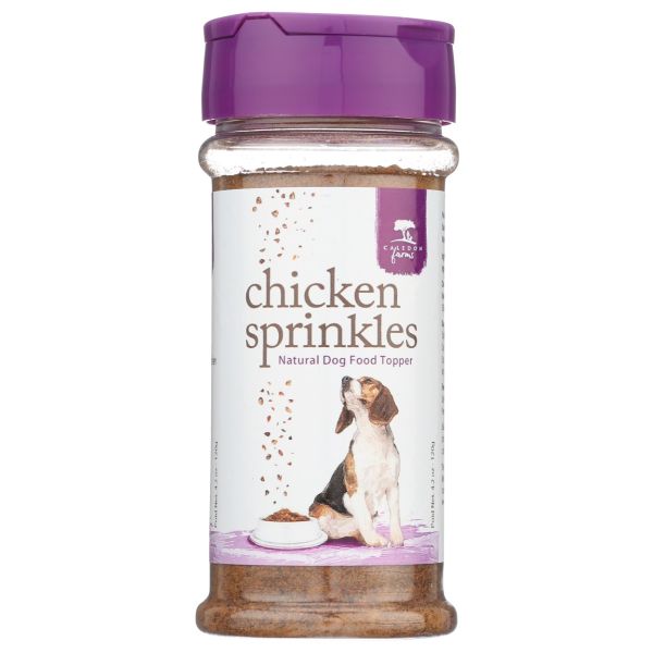 CALEDON FARMS: Chicken Sprinkles Dog Food Topper, 4.2 oz