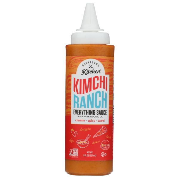 CLEVELAND KITCHEN: Kimchi Ranch Everything Sauce, 8 fo