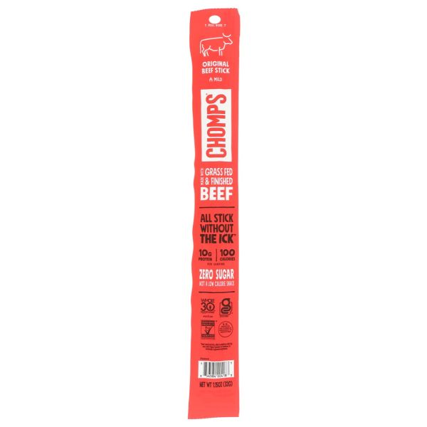 CHOMPS: Beef Stick Original, 1.15 oz
