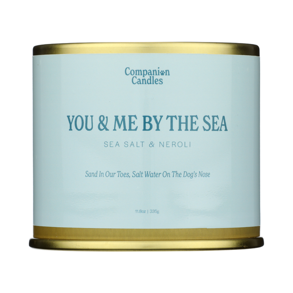 COMPANION CANDLES: Sea Salt and Neroli You and Me by the Sea, 11.8 oz