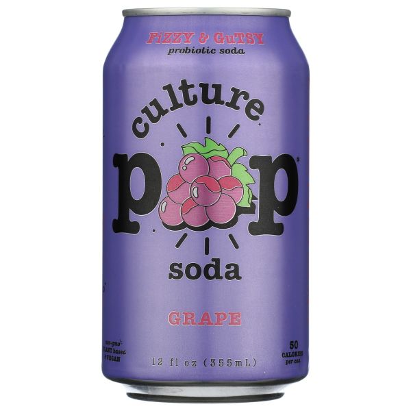CULTURE POP: Grape Soda, 12 fo