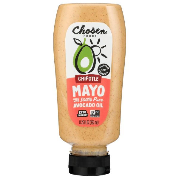 CHOSEN FOODS: Chipotle Avocado Oil Mayo, 11.25 fo