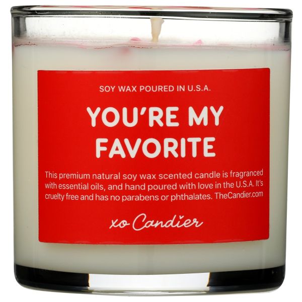 CANDIER: Youre My Favorite Candle, 5.4 oz