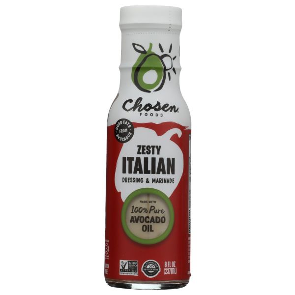 CHOSEN FOODS: Zesty Italian Dressing, 8 oz