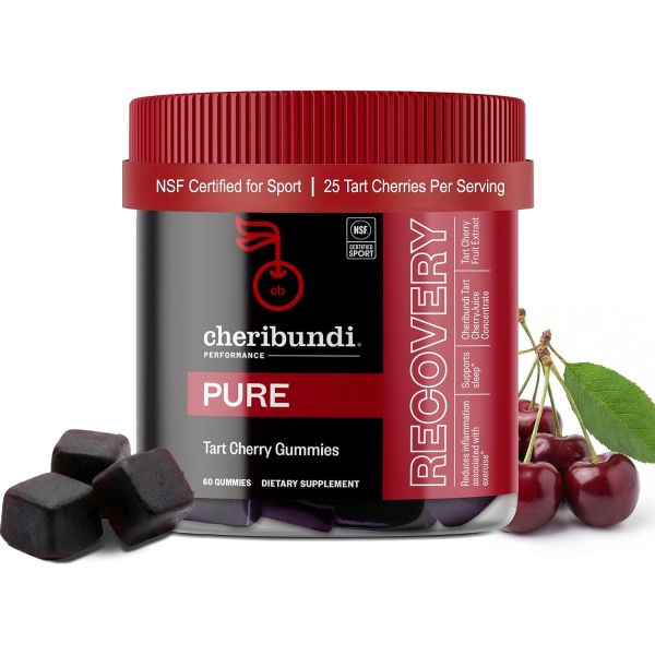 CHERIBUNDI: Tart Cherry Pure Gummies, 60 pc