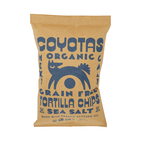 COYOTAS: Sea Salt Tortilla Chips Grain Free, 5 oz
