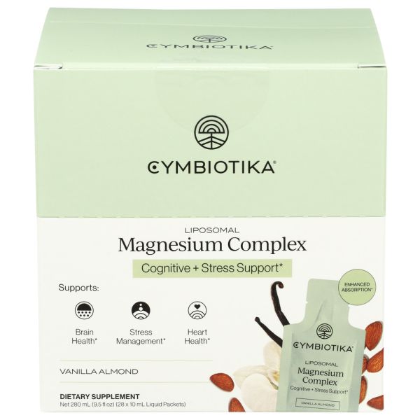 CYMBIOTIKA: Liposomal Magnesium Complex 28 Count, 9.5 fo