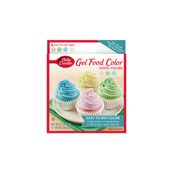 BETTY CROCKER: Food Coloring Pastel, 2.7 oz