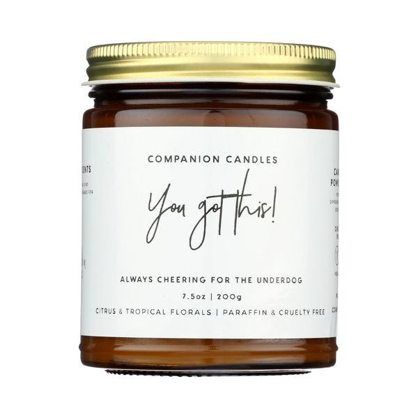 COMPANION CANDLES: You Got This Candle Jar, 7.5 oz