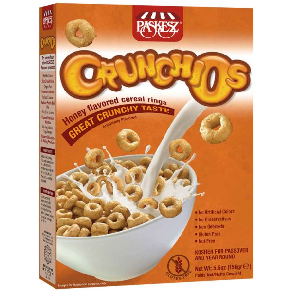 PASKESZ: Crunchios Cereal, 5.5 oz
