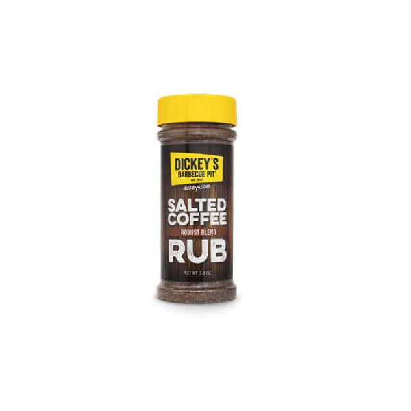 DICKEYS: Salted Coffee Rub Robust Blend, 3.8 oz