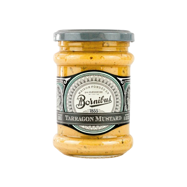 BORNIBUS: Tarragon Mustard, 8.82 oz