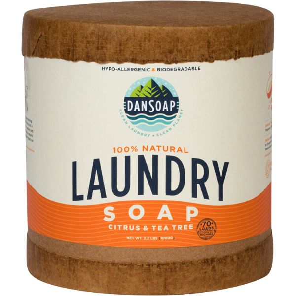 DANSOAP: Laundry Powder Citrus and Tea Tree, 2.2 lb