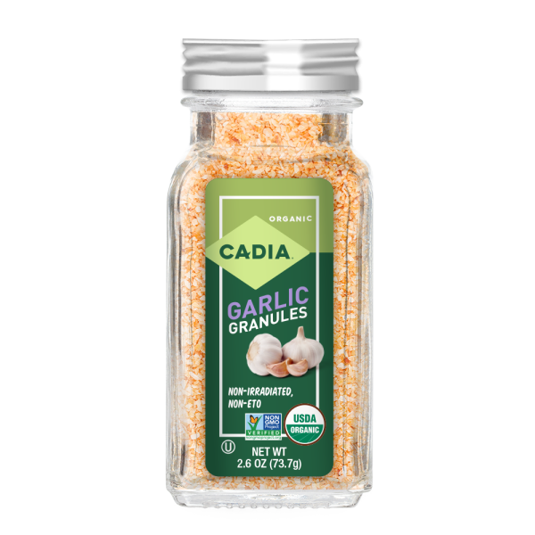CADIA: Garlic Granules Org, 2.6 oz