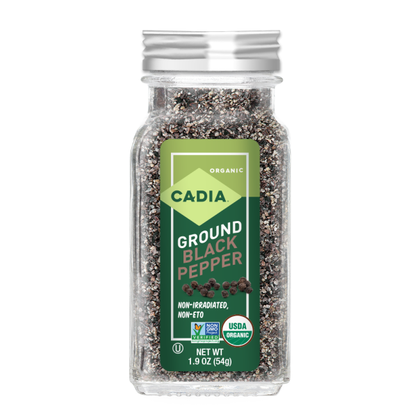 CADIA: Pepper Black Ground Org, 1.9 oz